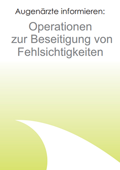 Dokumentenübersicht, Informationsblatt: Lasik